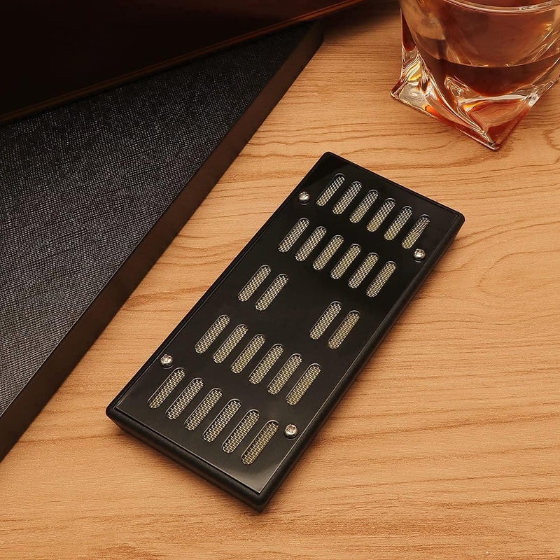 TISFA Cigar Humidifier, Cigar humidor humidifiers, Black Cuboid Humidor Humidifier (L) - Image 3
